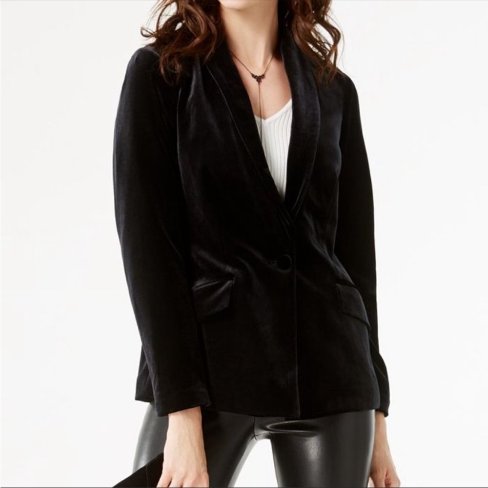 NWT I.N.C Velvet blazer